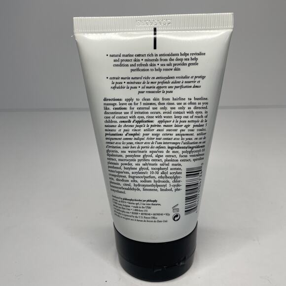 Philosophy Hope Springs Eternal Deep Sea Revitalizing Mask-Discontinued-Sealed - Picture 2 of 5